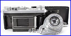 Zeiss Ikon Nettax 538/24, vintage 35mm camera, lens Jena Tessar 2,8/50mm & case