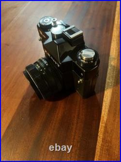 Zenit 12 XP 35mm SLR Film Camera Black with Helios-44M-4 Lens, Case