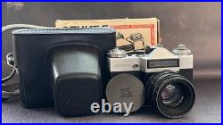 Zenit-E 35mm SLR Film Camera Helios-44-2 58mm f/2 Lens M42 USSR Vintage / Box