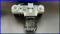 Zenit-E 35mm SLR Film Camera Helios-44-2 58mm f/2 Lens M42 USSR Vintage / Box