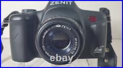 Zenit KM Plus Camera & Lens MC Zenitar-K2 2/50 M46x0.75 Bayonet Vintage