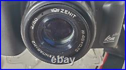 Zenit KM Plus Camera & Lens MC Zenitar-K2 2/50 M46x0.75 Bayonet Vintage