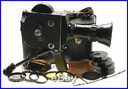 Zenit Krasnogorsk-3 16mm Cine Film Camera USSR Meteor 5-1 Zoom Lens f/1.9 17-69