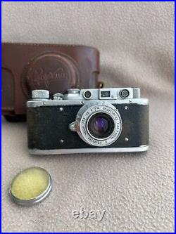 Zorki-1 KMZ Vintage 1944 USSR Russian RF 35mm Camera +Lens Industar-22 f3.5/50mm