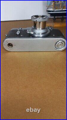 Zorki-2C Vintage Soviet 35mm Rangefinder Camera Industar-50 Lens LTM M39 used