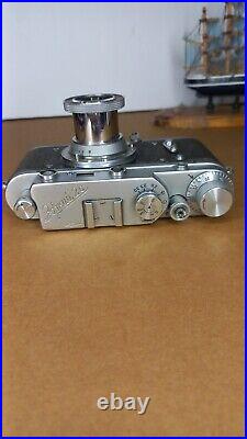 Zorki-2C Vintage Soviet 35mm Rangefinder Camera Industar-50 Lens LTM M39 used Zorki-2C Vintage Soviet 35mm Rangefinder Camera Industar-50 Lens LTM M39 used