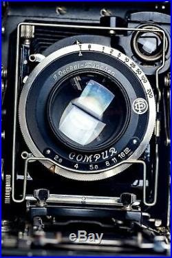 +vintage Medium Format Bee-bee Camera Lens Trioplan 2.9 / 10.5cm Meyer Gorlitz